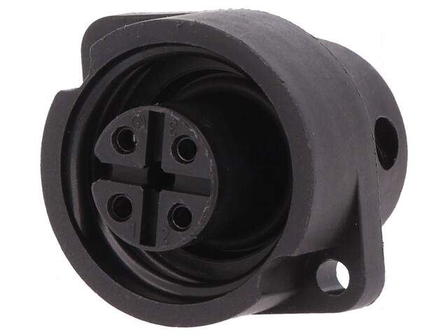 Connector: rond; contact; 692,693,RD24; vrouwelijk; PIN: 4; 16A Connector: rond; contact; 692,693,RD24; vrouwelijk; PIN: 4; 16A